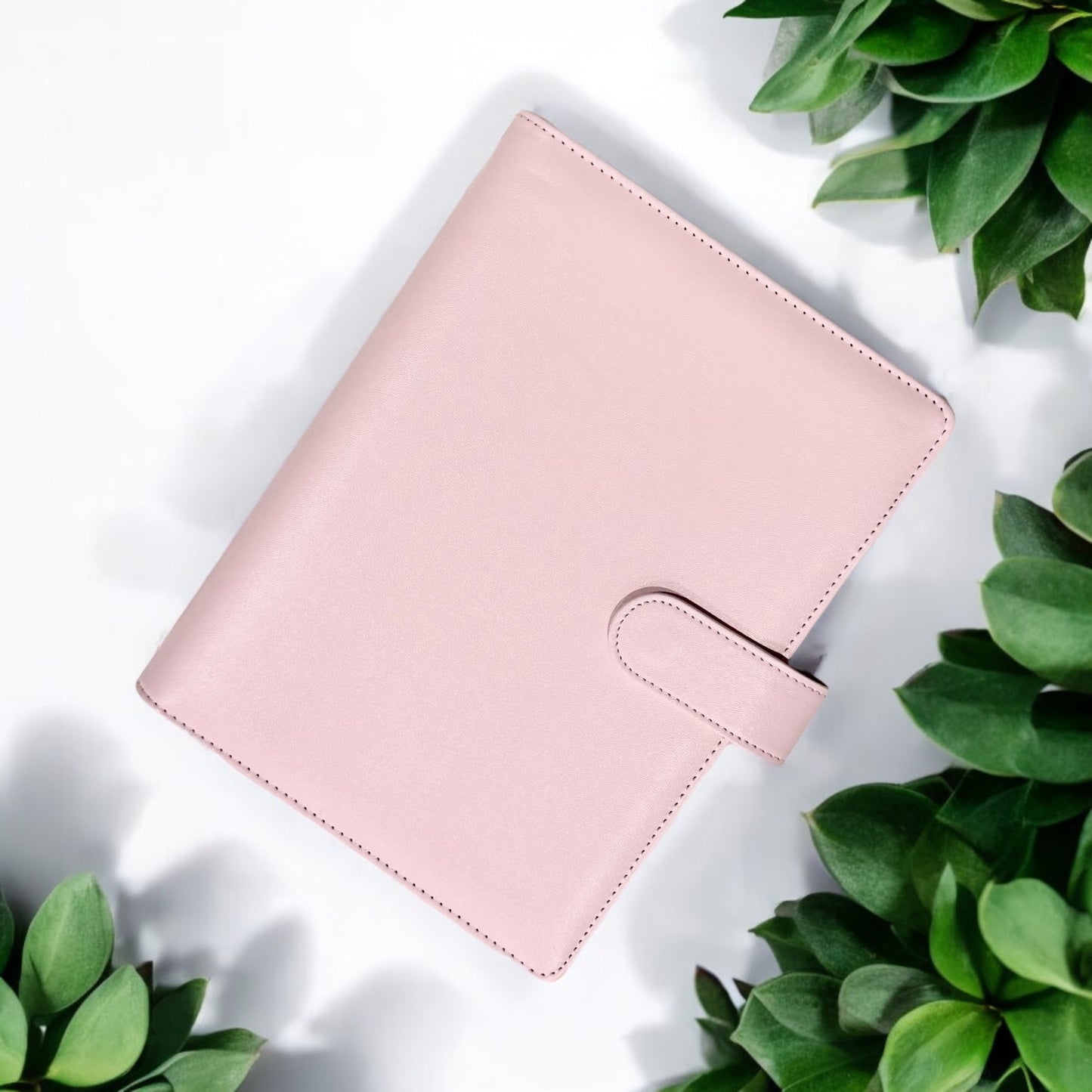The pastel pink journal cover