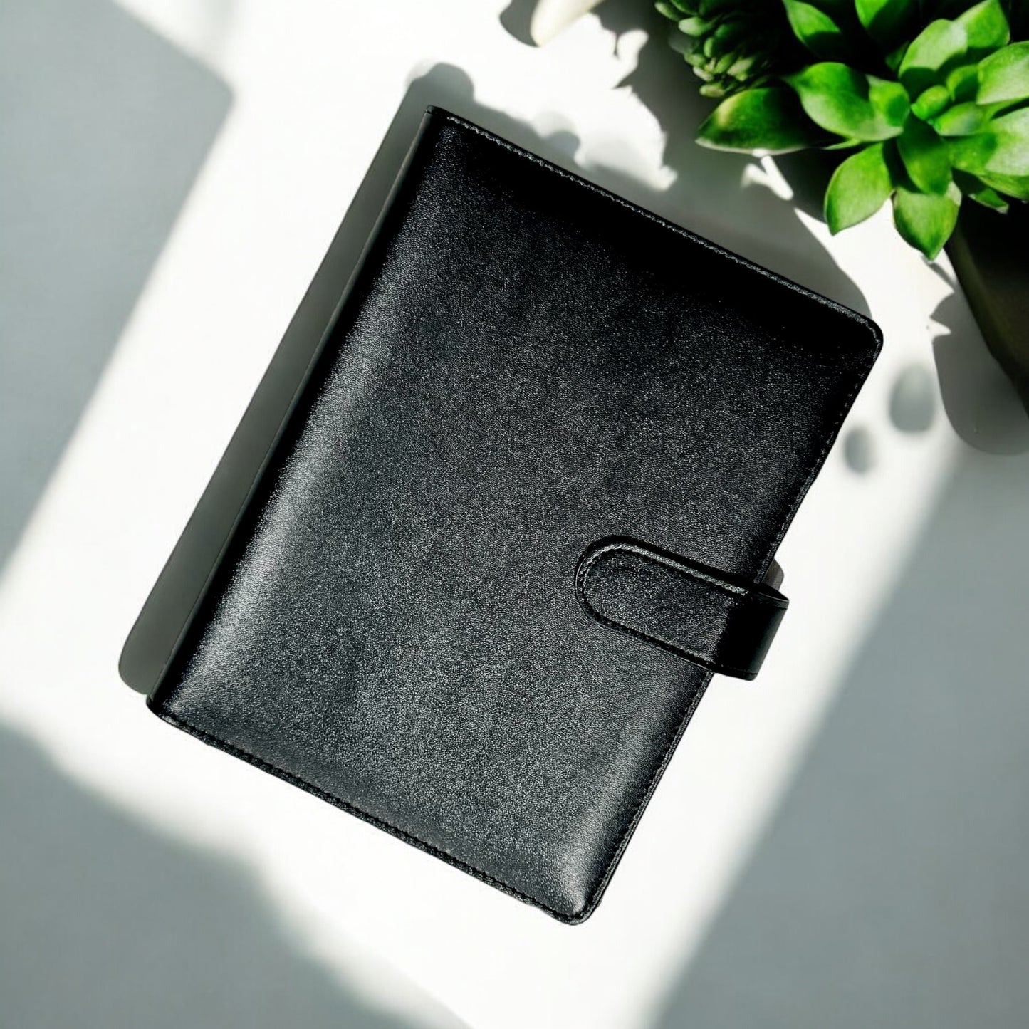 The classic black journal cover